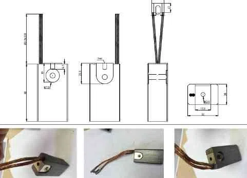 customized carbon brush