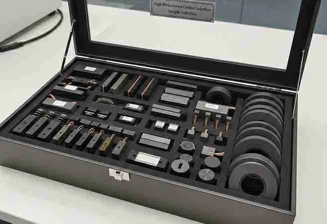 carbon brush samples box