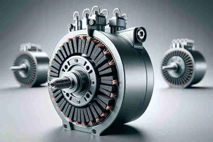 What is carbon brush in motor?
