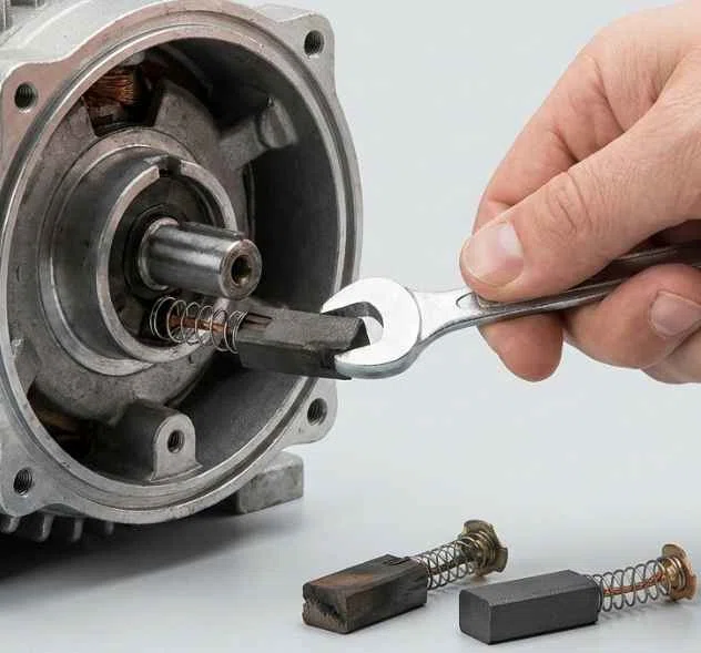 change your carbon brush