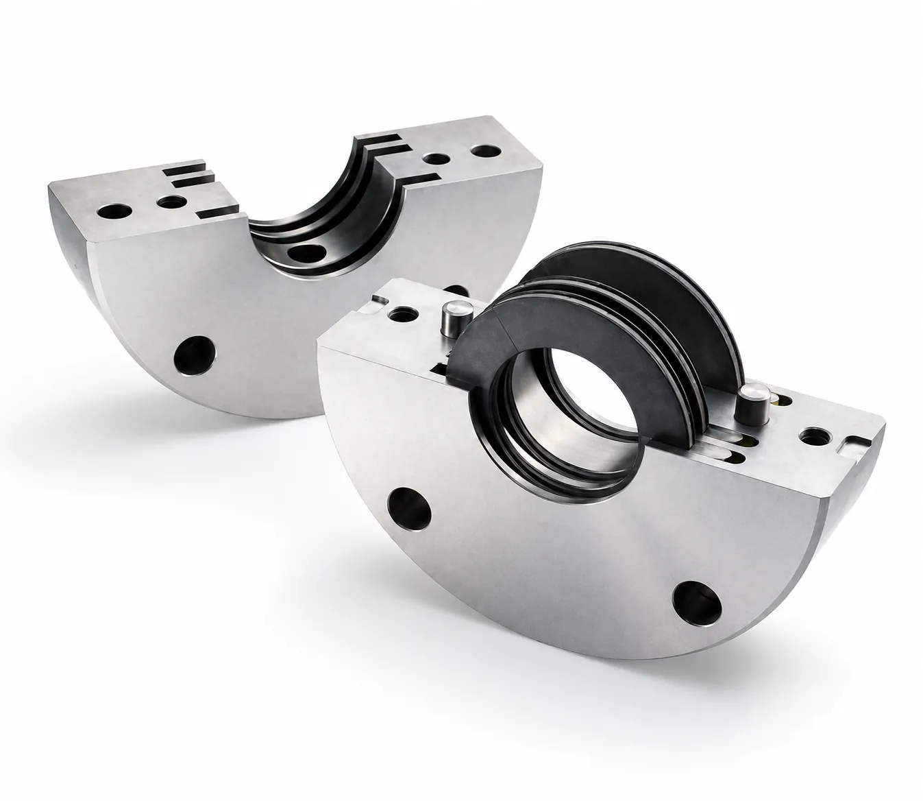 Segmented carbon seal working principle