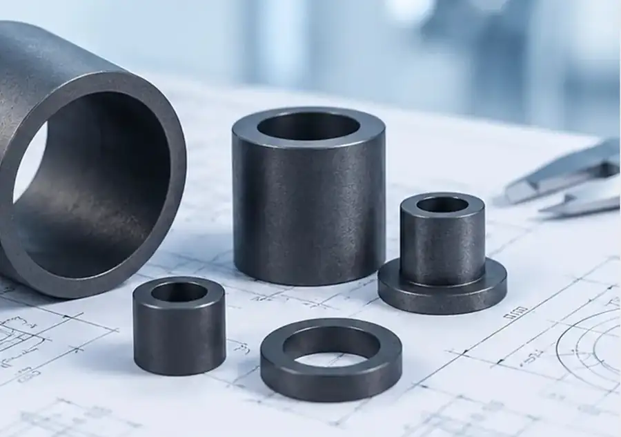 Industrial graphite bushings