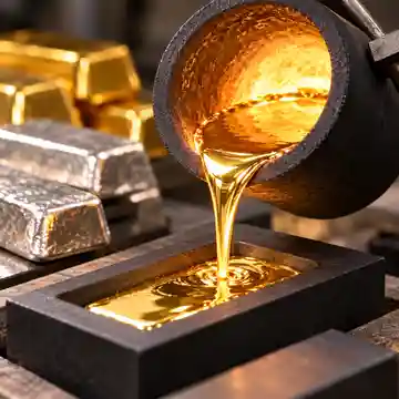 Precious metal melting