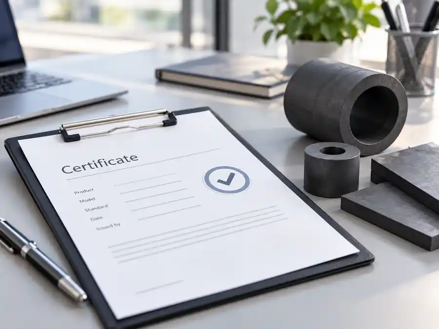 Compliance documents for listed carbon brush models