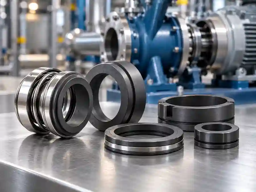 Carbon seal ring technical schematic