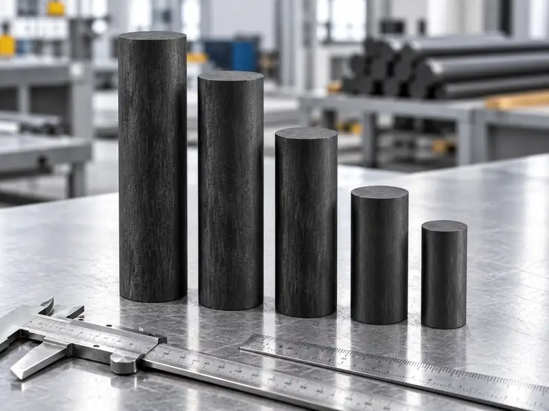 Graphite rods cut to specific lengths