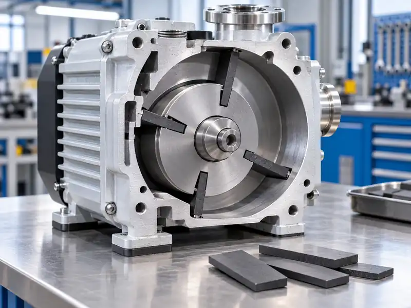 Dry-Running Vacuum Pump Vanes