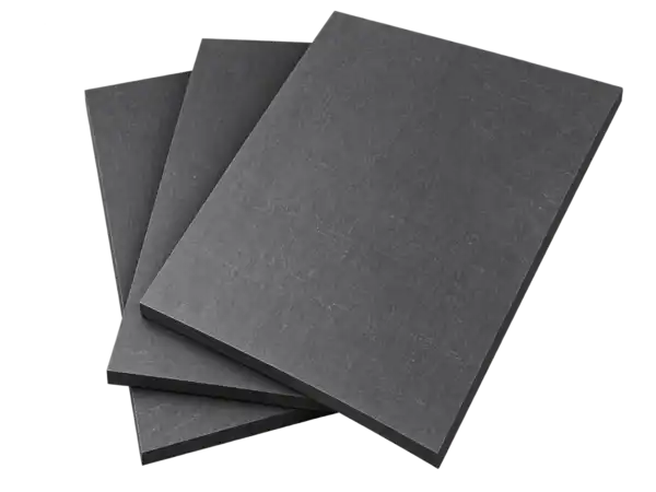 Rigid industrial graphite plate stock